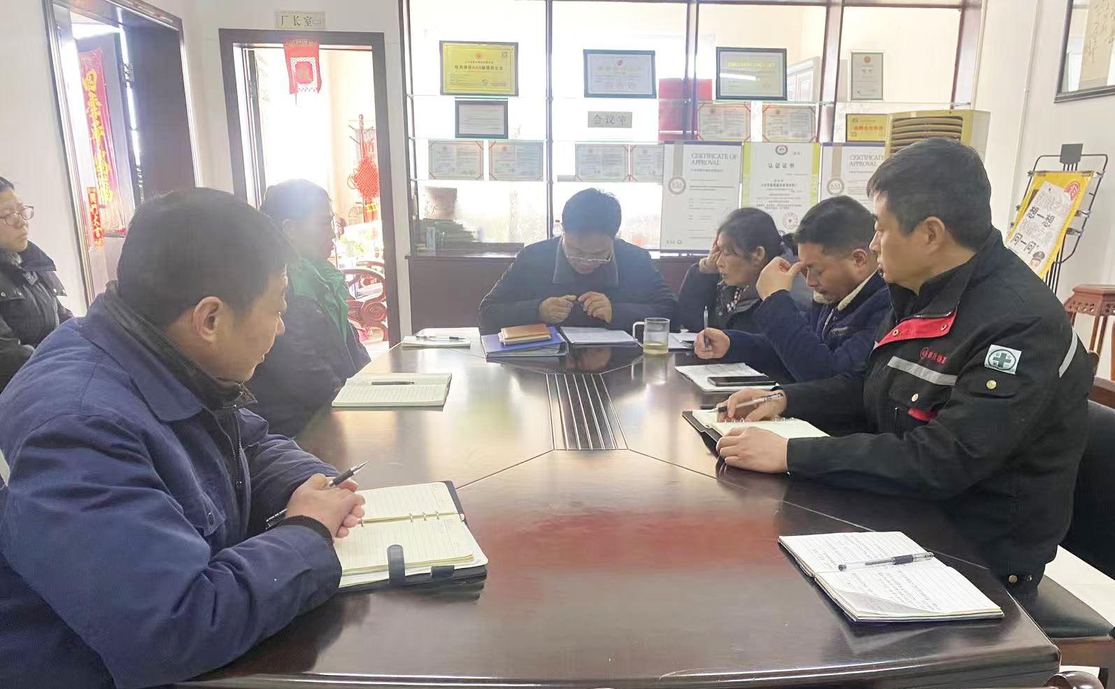 Dafeng Mingyue Bearing Bush Co., Ltd. az első havi ülést tartotta 2025 -ben